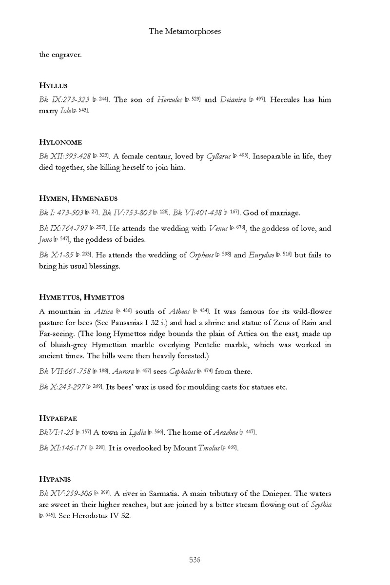 Ovid: The Metamorphoses - Page 536